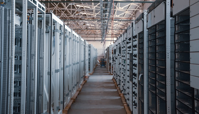 A data server room