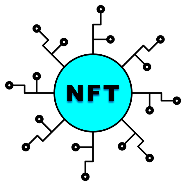 illustration of NFT network