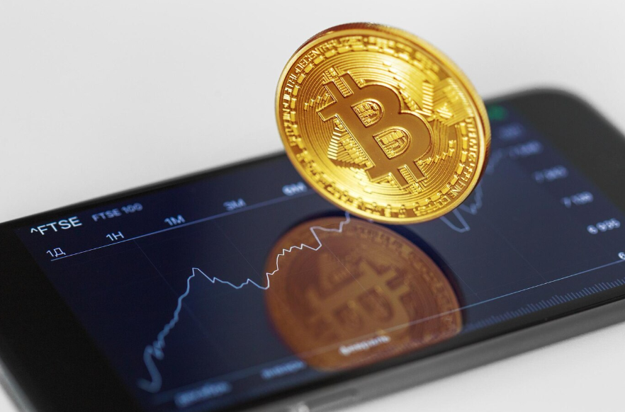 Bitcoin on top of a smartphone