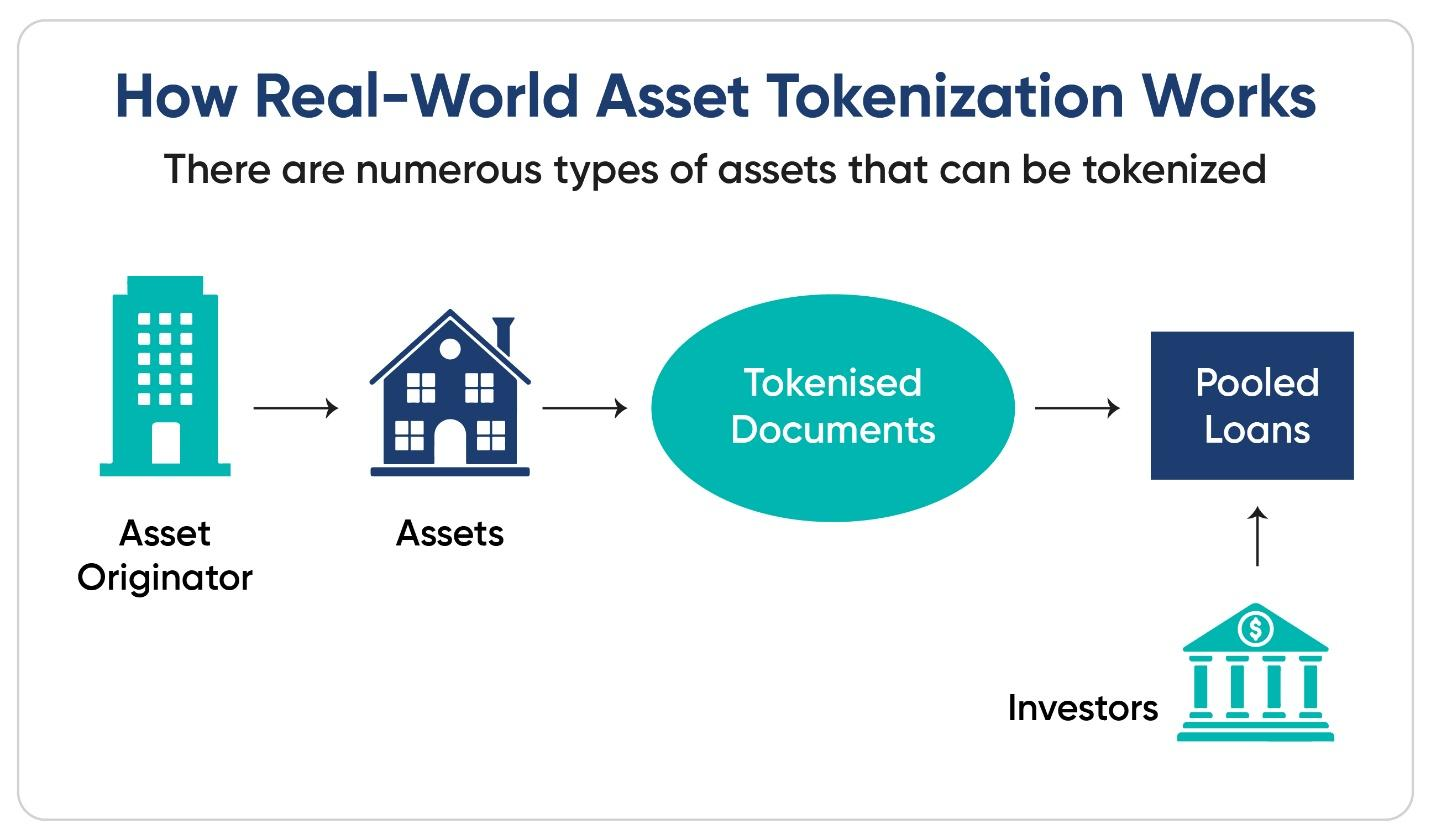 The workflow of tokenization.