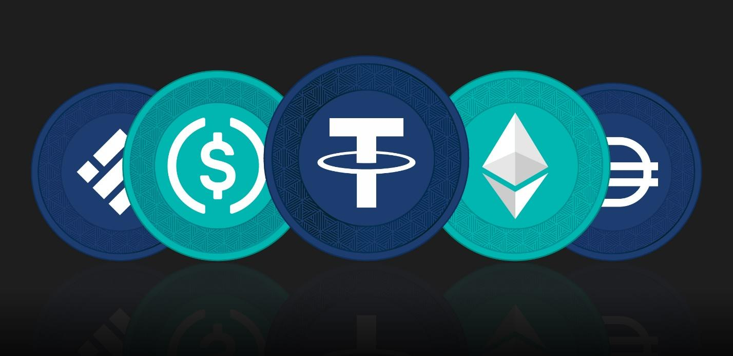 A set of Stablecoins.