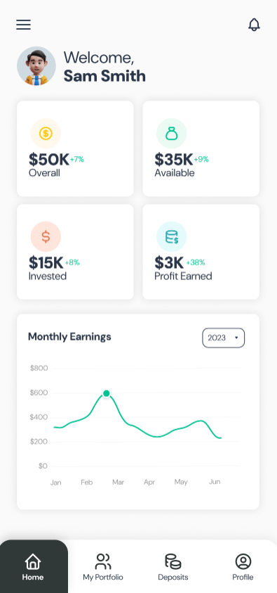 Kenson Investments’ mobile application