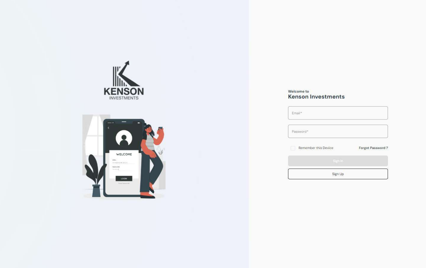 Kenson Investments’ app