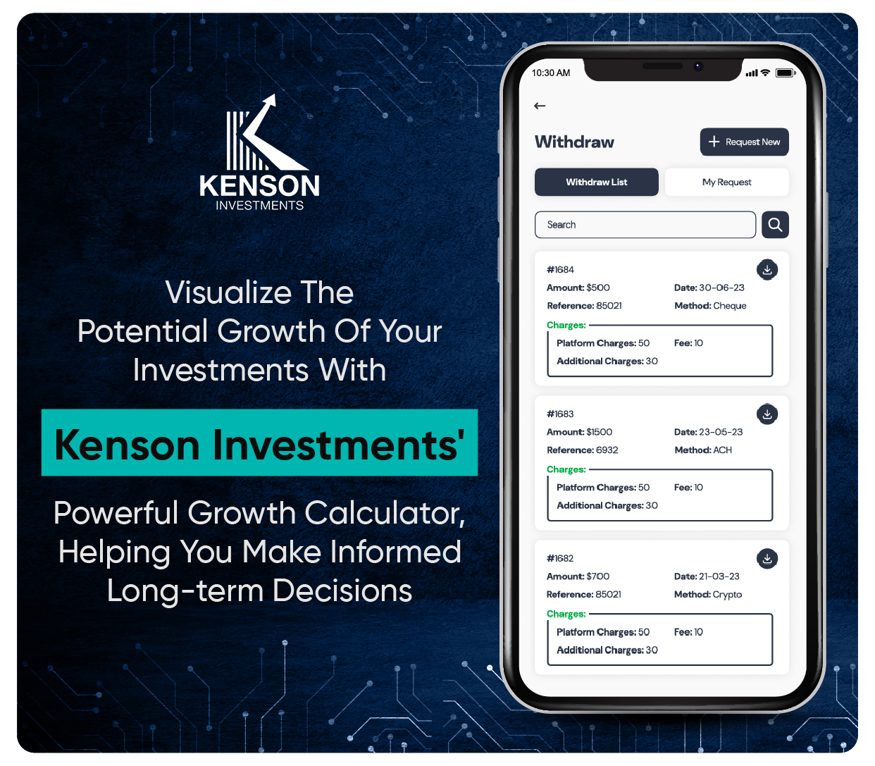 Kenson Investments' App