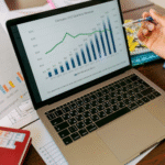 statistics displayed on a monitor