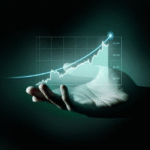 Digital interface of an institutional-grade DeFi liquidity pool with financial data charts