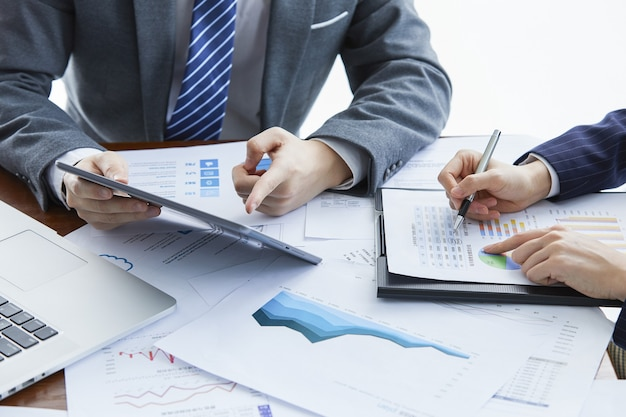 Business team reviewing digital asset reports under new crypto accounting standards