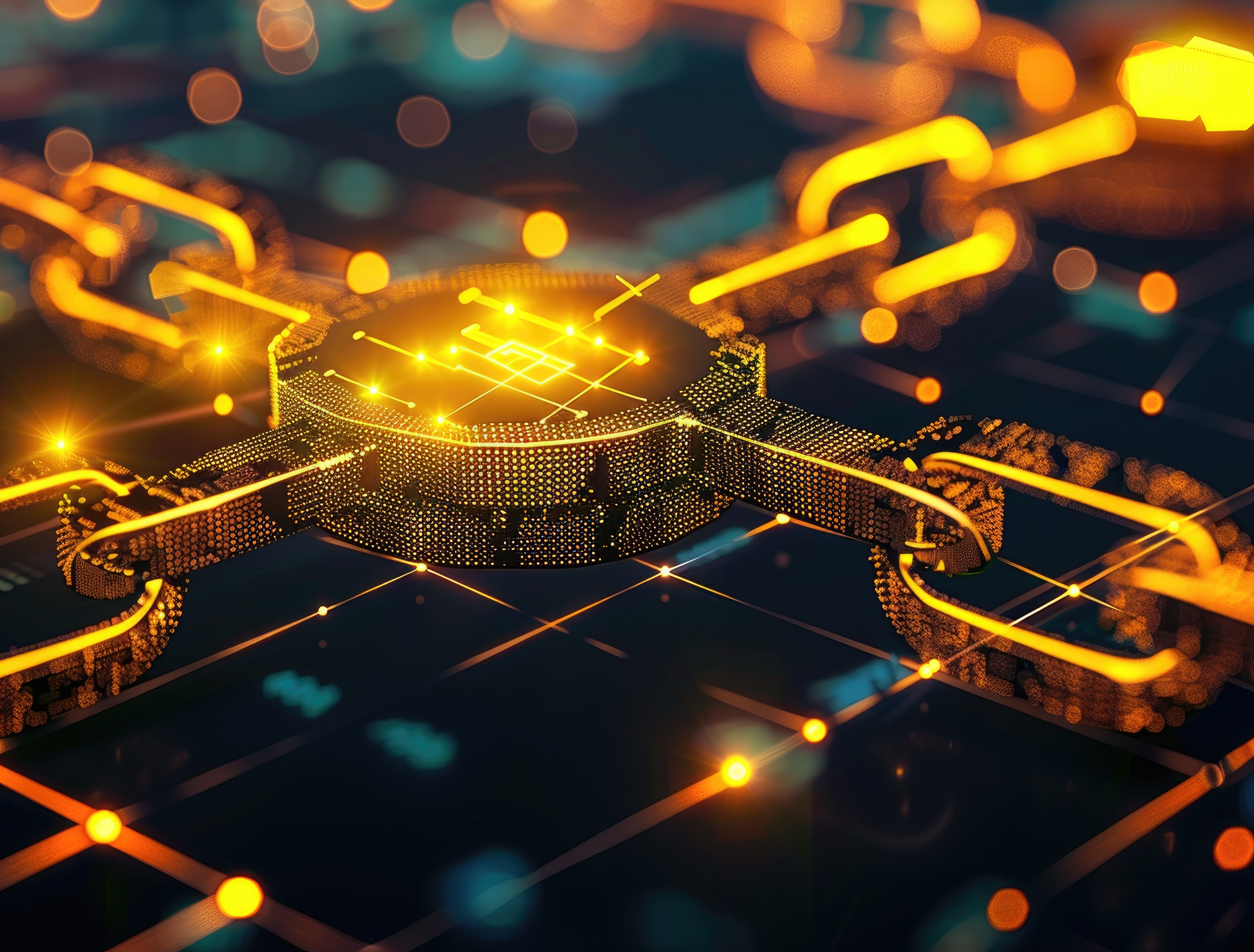  Cross-chain infrastructure connecting multiple blockchain networks for institutional operations