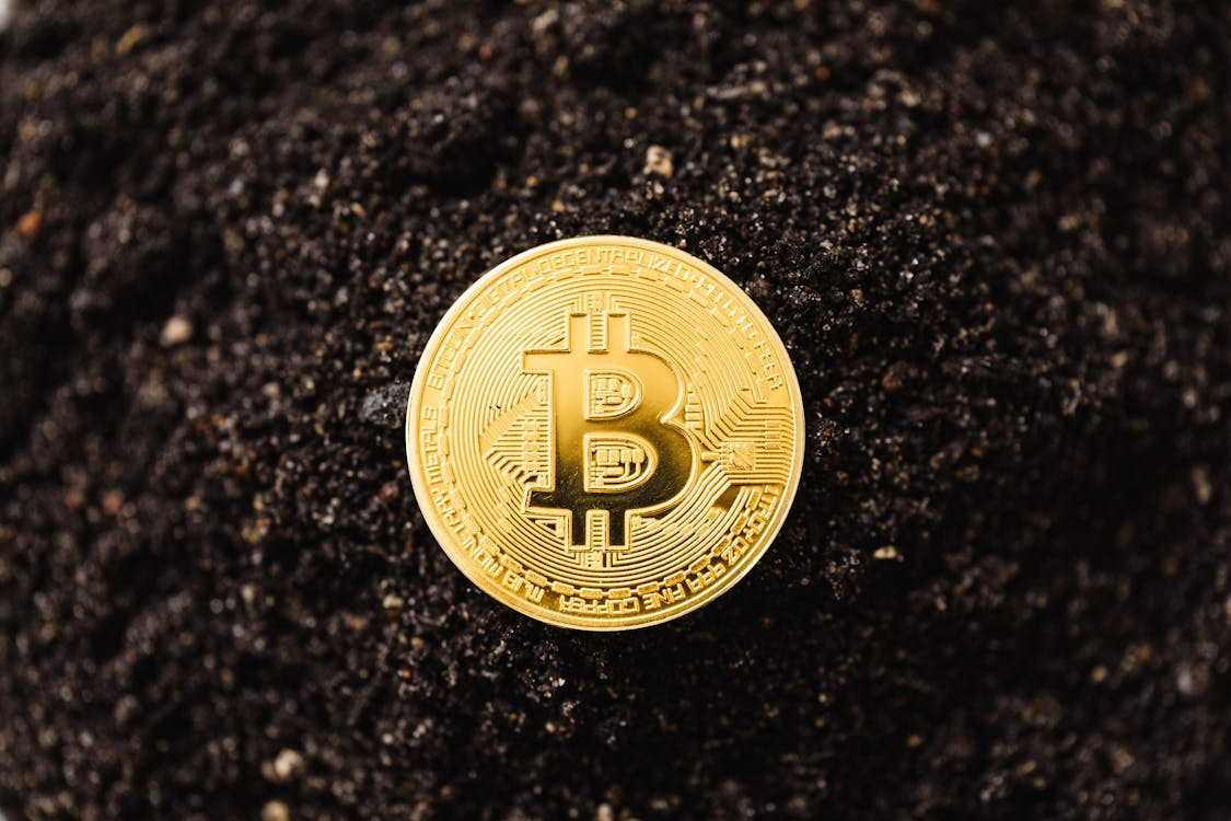 physical Bitcoin coin emphasizing wealth-building potential