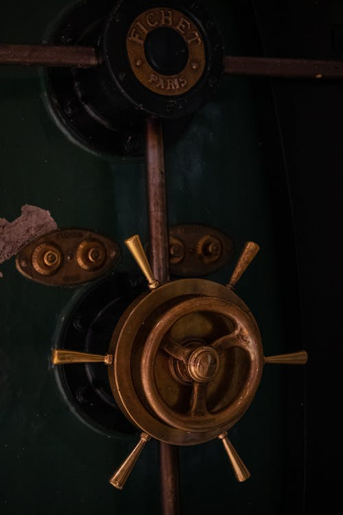 Secure vault signifiying permissioned access and monitoring logs.
