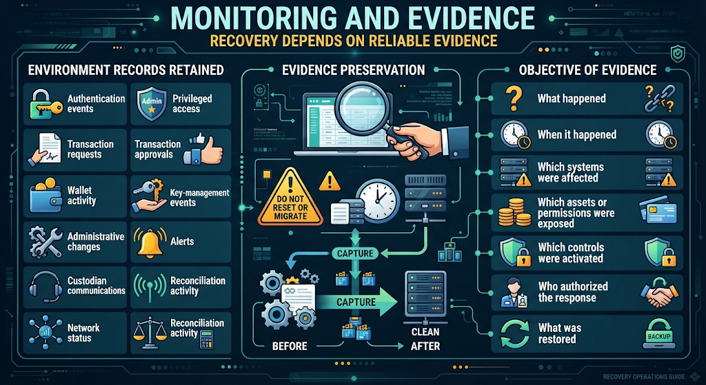 Third-party digital asset custody failure and recovery planning