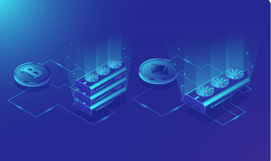 Visualization of blockchain scaling solutions and infrastructure expansion improving network performance.