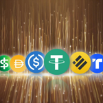 Multiple stablecoins highlighting digital payment infrastructure and liquidity across different fiat-backed tokens