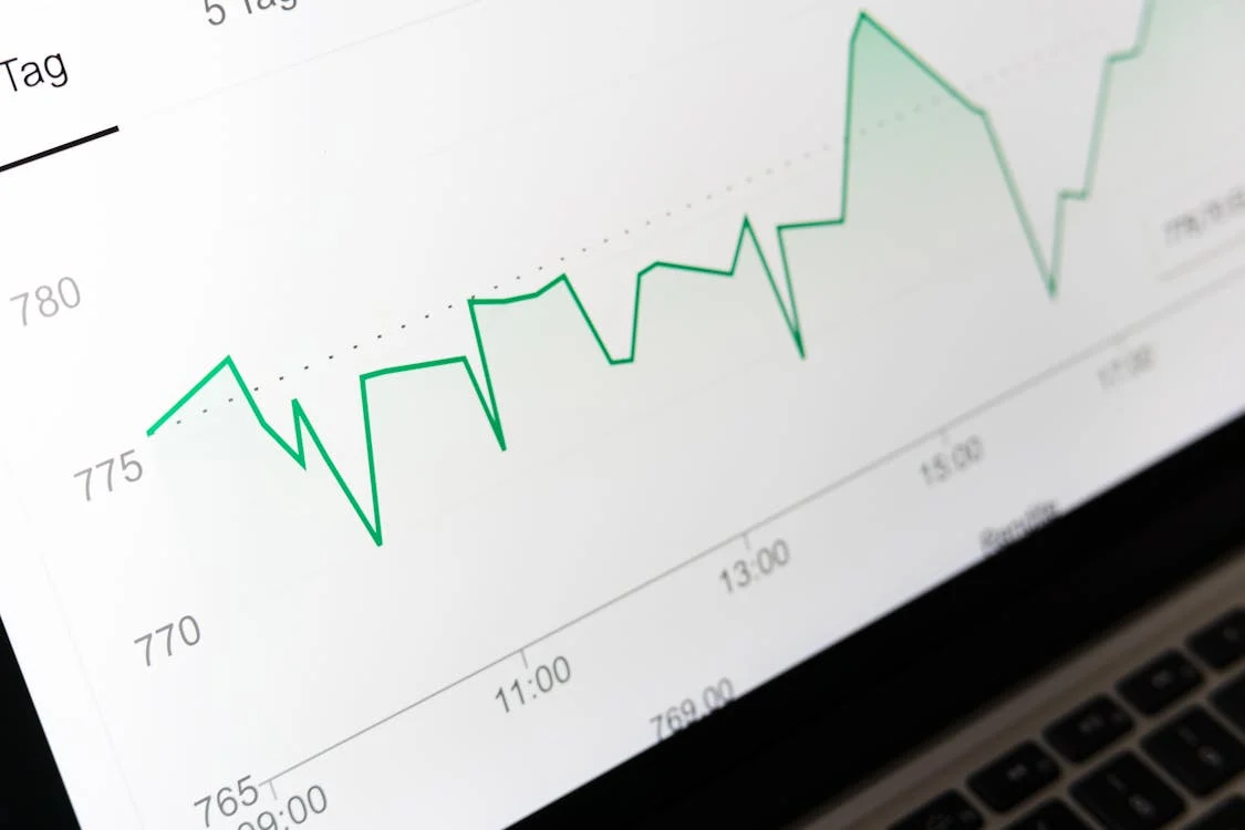 A line graph