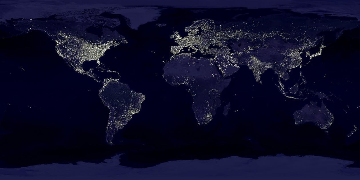 A world map