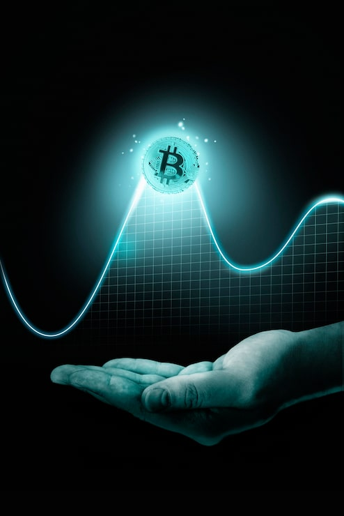 kenson Investments | Bitcoin Reclaims $80K as Markets Stabilize Following Inflation Data Hand holding Bitcoin symbol representing cryptocurrency market recovery and investor sentiment.