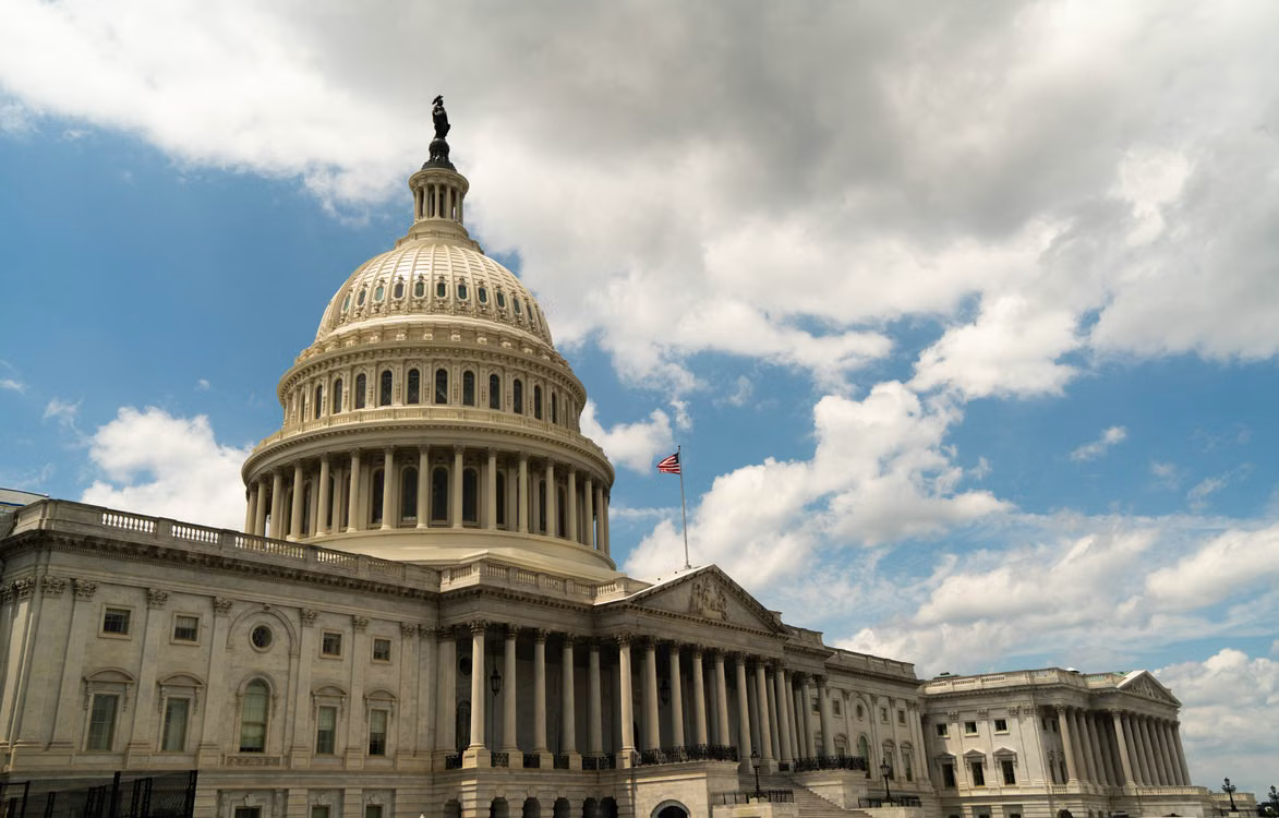 The U.S. Capitol building.