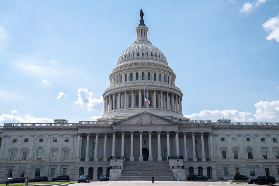 The US Capitol building where federal digital asset legislation continues to move through Congress.