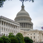 The U.S. Capitol building where Senate floor votes on digital asset legislation take place.