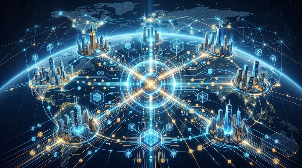 kenson Investments | Common or Connected Ledgers: How Tokenized Markets Coordinate Transactions Comparison of common and connected ledger architectures showing transaction coordination, securities and cash settlement, record synchronization, and institutional communication.