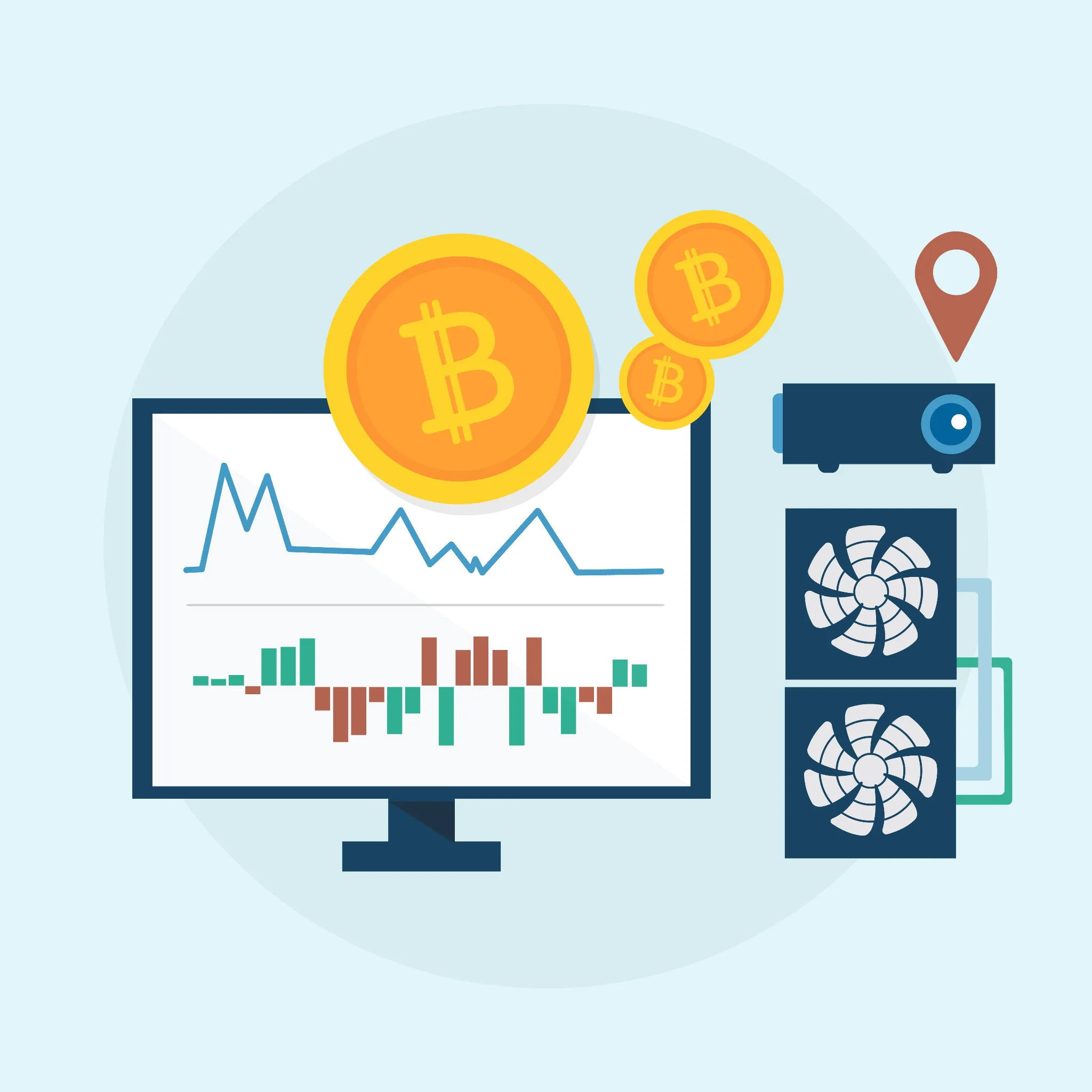 Crypto index rebalancing lifecycle from market movement and eligibility review to weight reset
