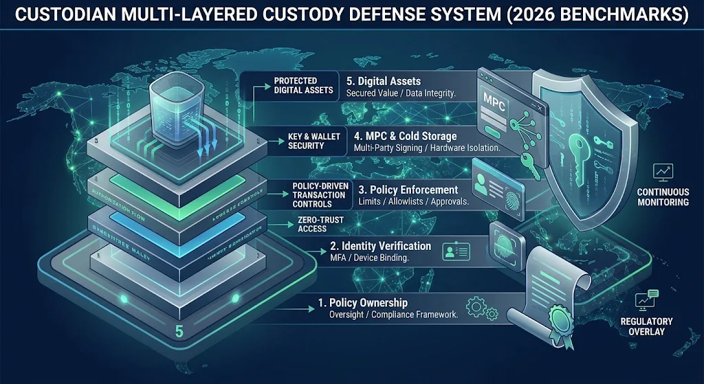 Institutional digital asset custodian cyber risk assessment