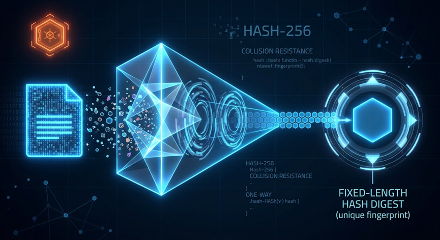 Merkle inclusion proof used to check data integrity while highlighting verification limits